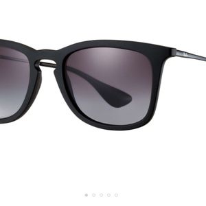 Ray-ban black highstreet sunglasses